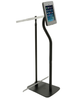 Adjustable iPad Stand with Banner Hanger
