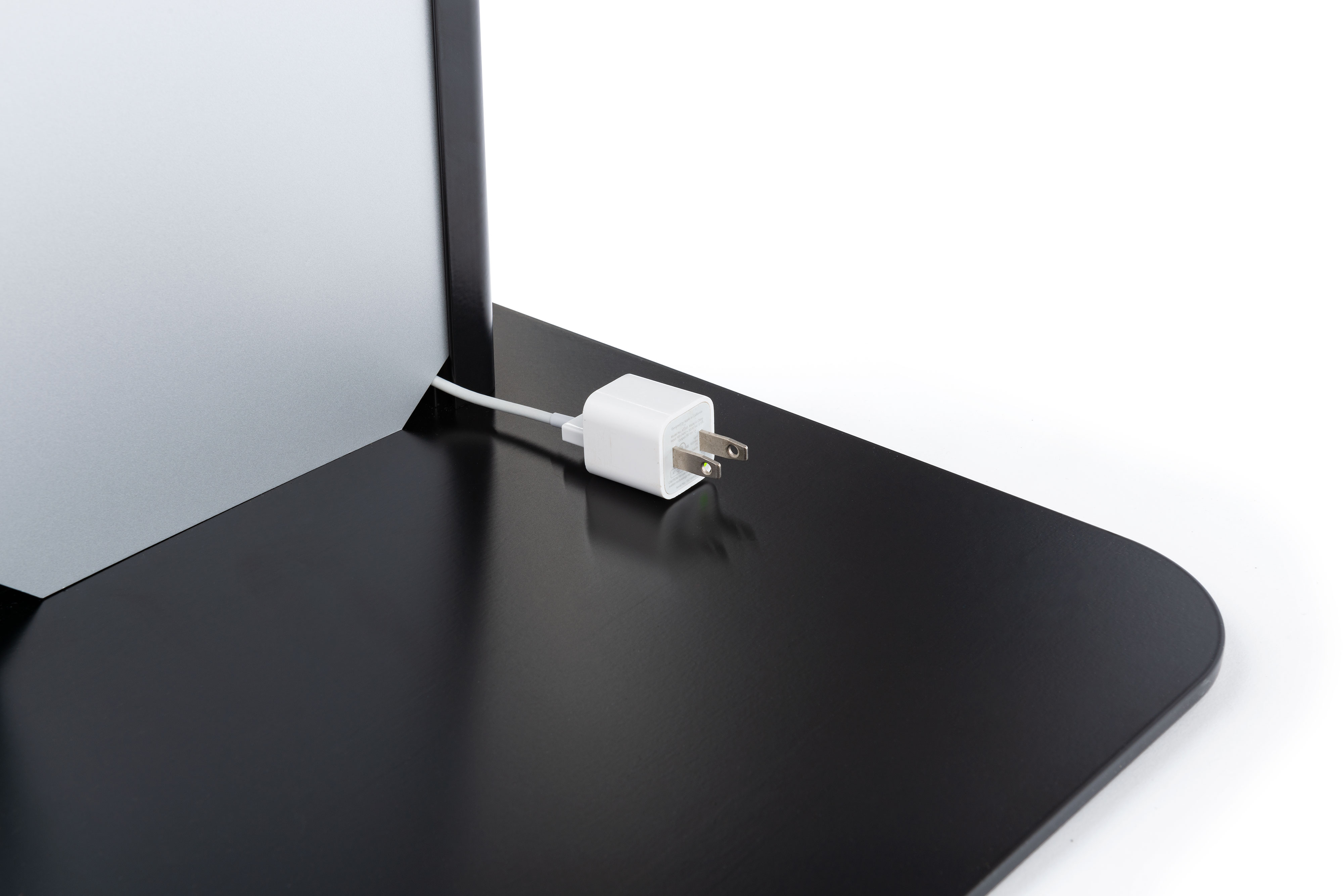 Tablet Floor Stand with Locking Enclosure and Sign Holder - Image 9
