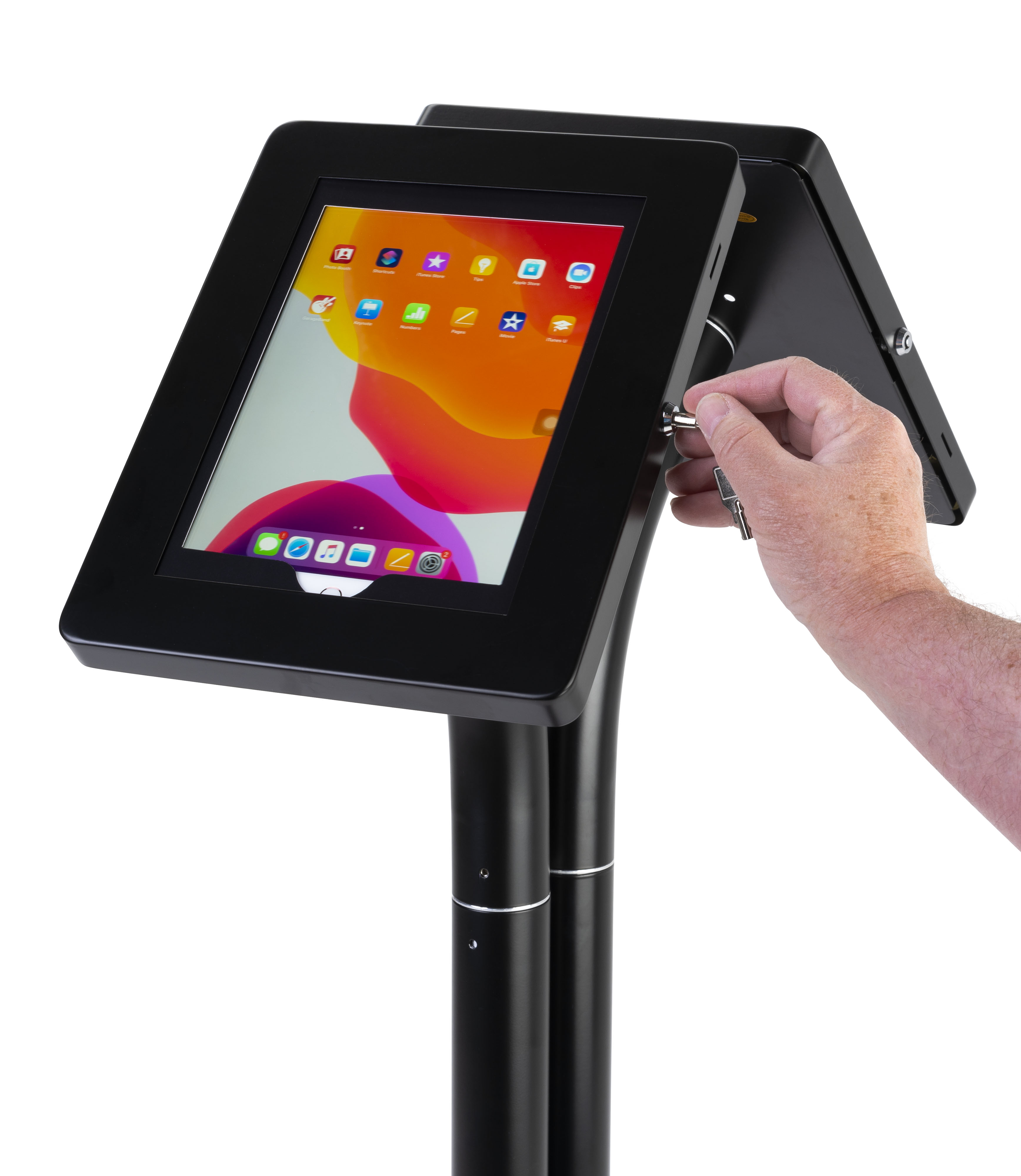 Computer Tablet Adjustable Floor Stands
