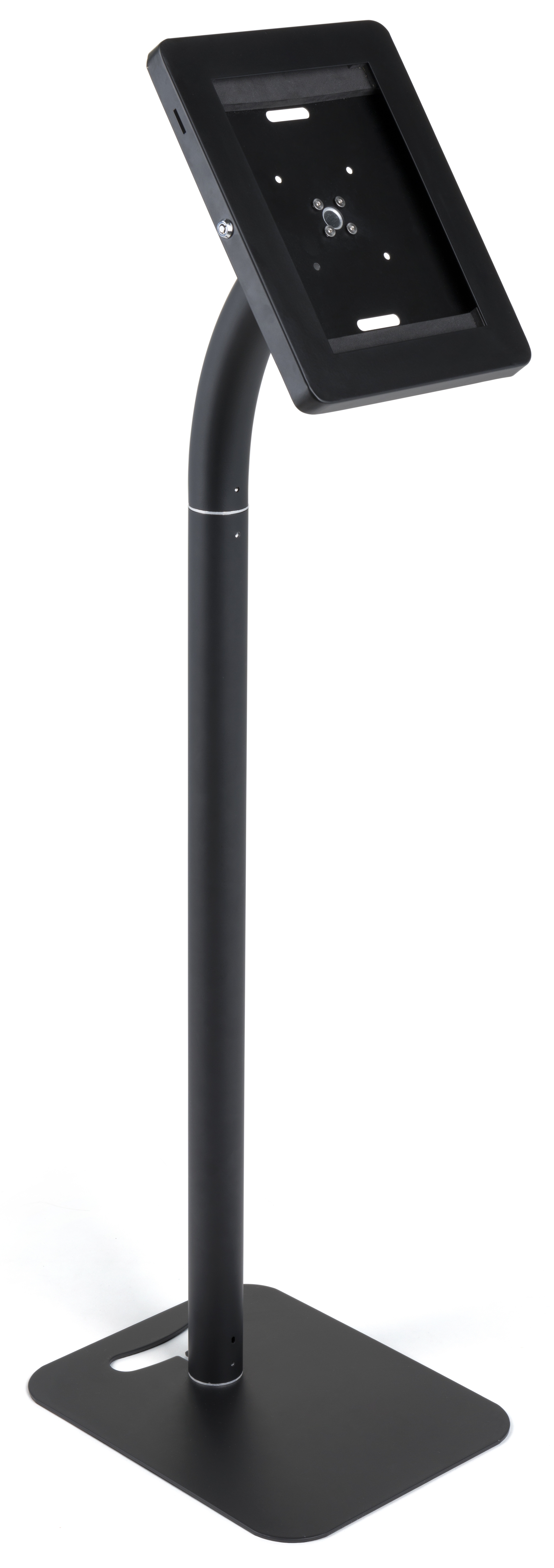 iPad Tablet Floor Stand, Adjustable for Countertop Use, Locking Enclosure - Image 2