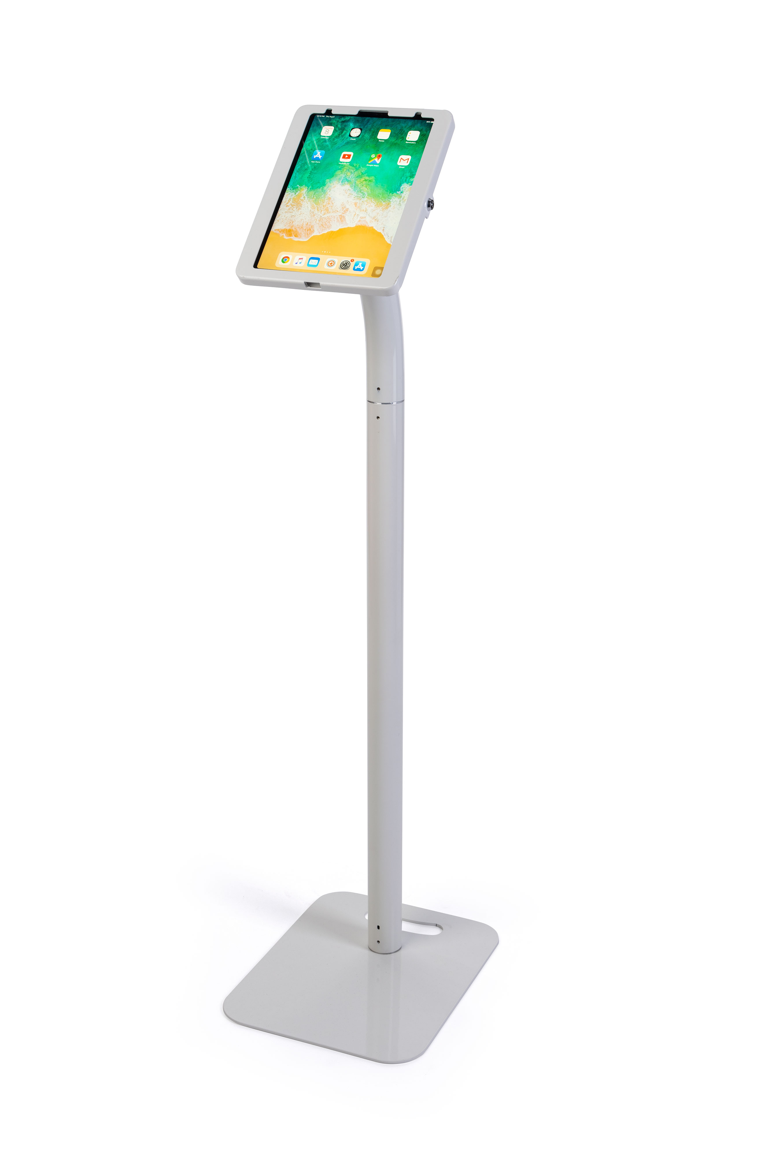 11" iPad Pro Tablet Stand for Floor or Countertop w/ Rotating Enclosure - Image 3