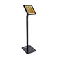 Black adjustable iPad pro 12.9" floor stand tablet holder 