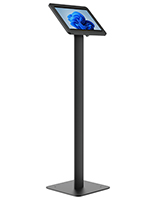 Floor standing Microsoft Surface tablet holder with internal wire management