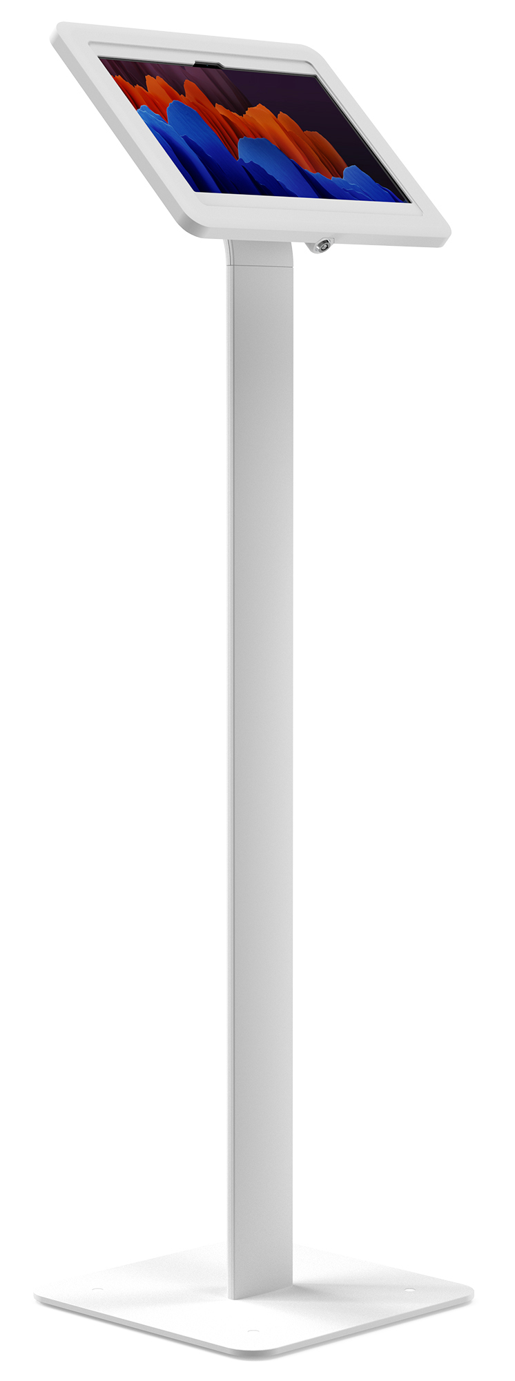 BOSSTAB Ellite EVO Samsung Galaxy Floor Stand w/ Locking Enclosure, Cable Management - Image 2
