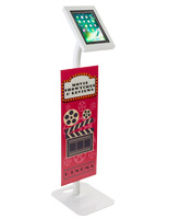 iPad foam board banner display with custom sign