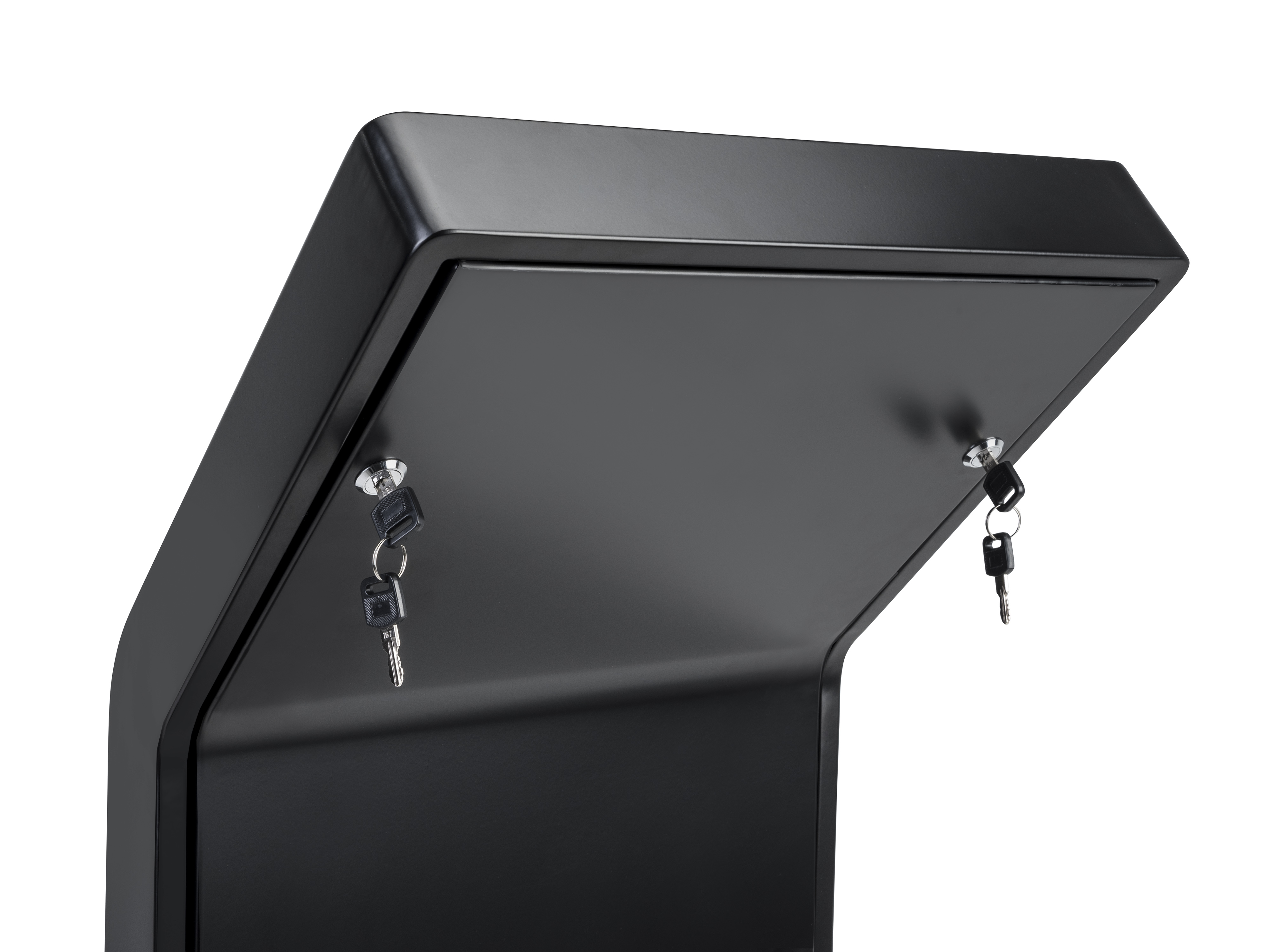 12.Tablet Stand LED Light Box w/ Custom Artwork & Locking Enclosure - Multi Colored - Image 5