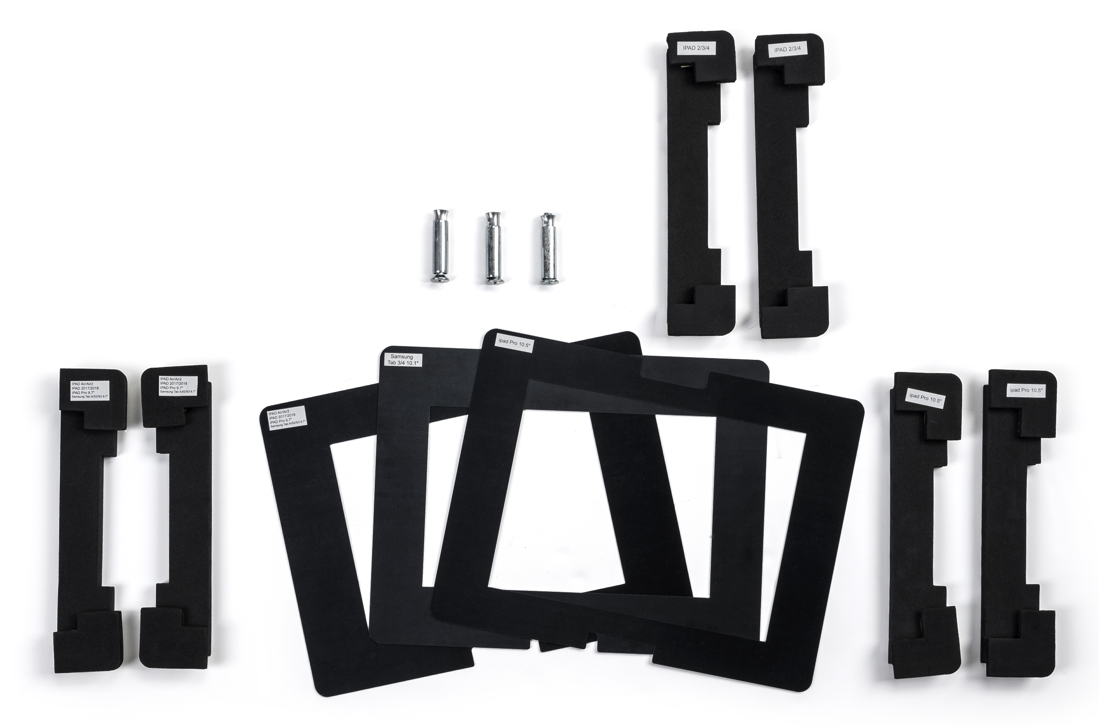 Tablet Floor Stand w/ Locking Enclosure, Steel Construction - Image 6