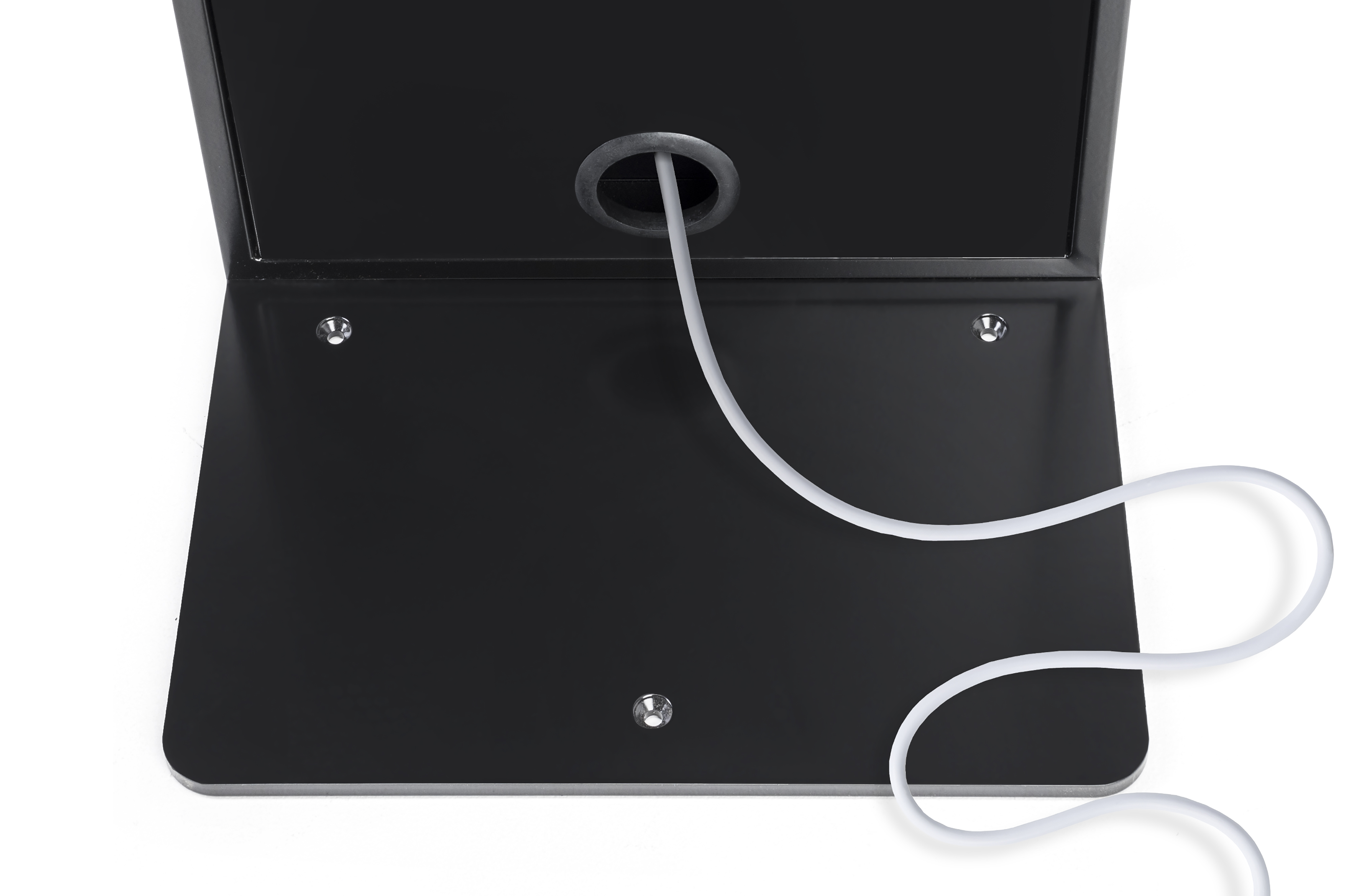 12.Tablet Stand LED Light Box w/ Custom Artwork & Locking Enclosure - Multi Colored - Image 7