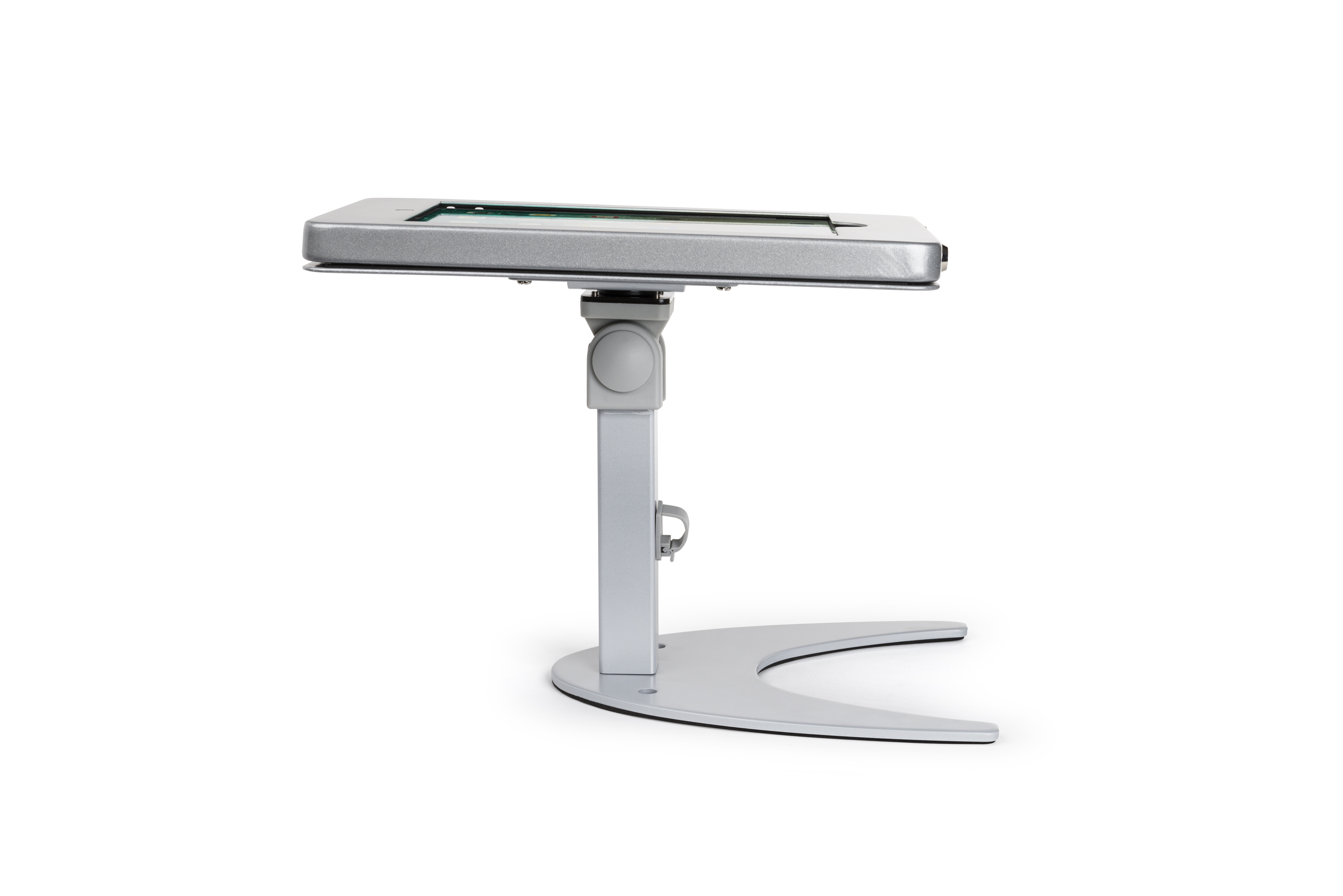 iPad Pro 10.5” Desktop Stand, Locking Enclosure - Silver - Image 7
