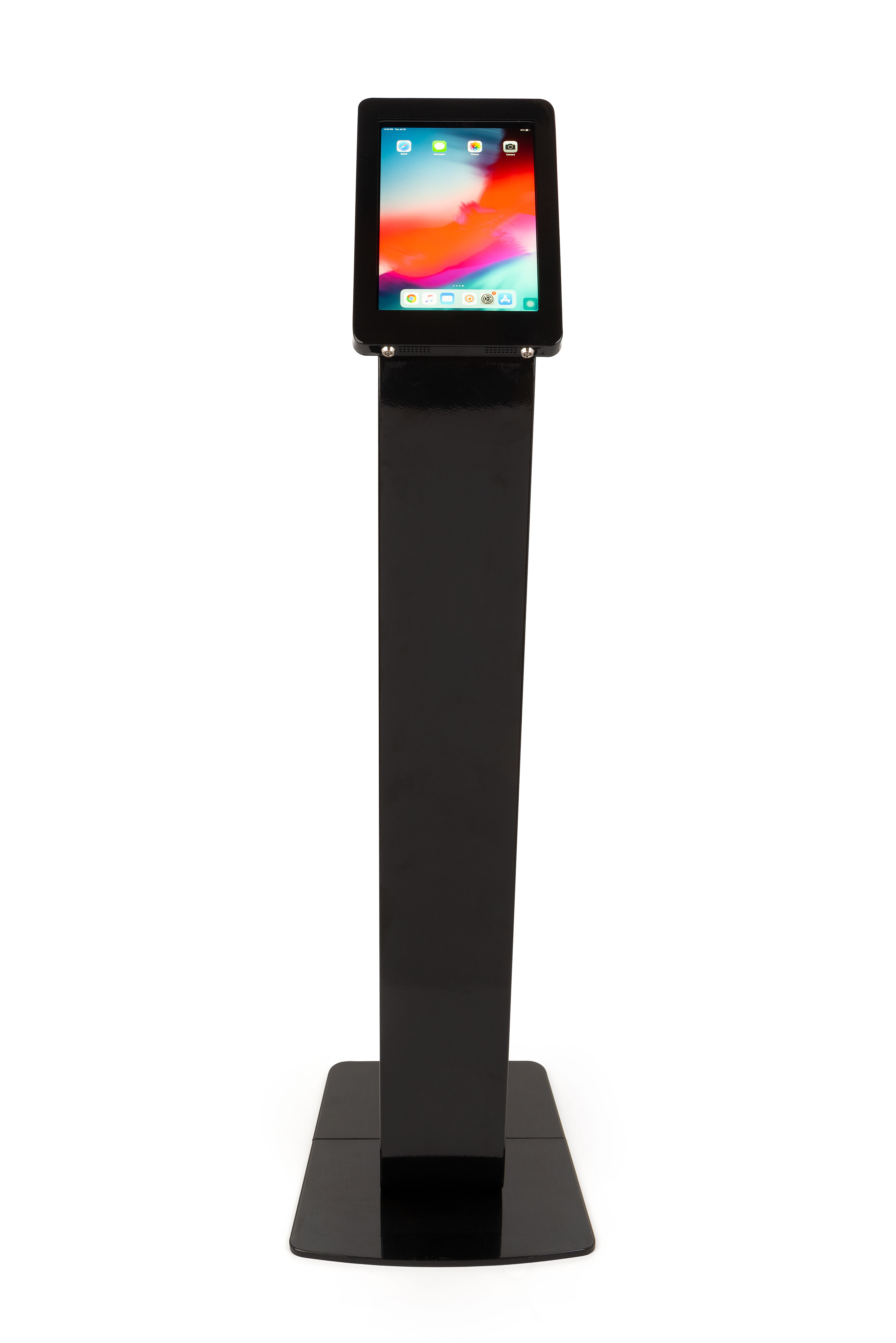 Navigator Series iPad Pro Floor Stand & Enclosure w/ Lock & Power Supply - Image 2