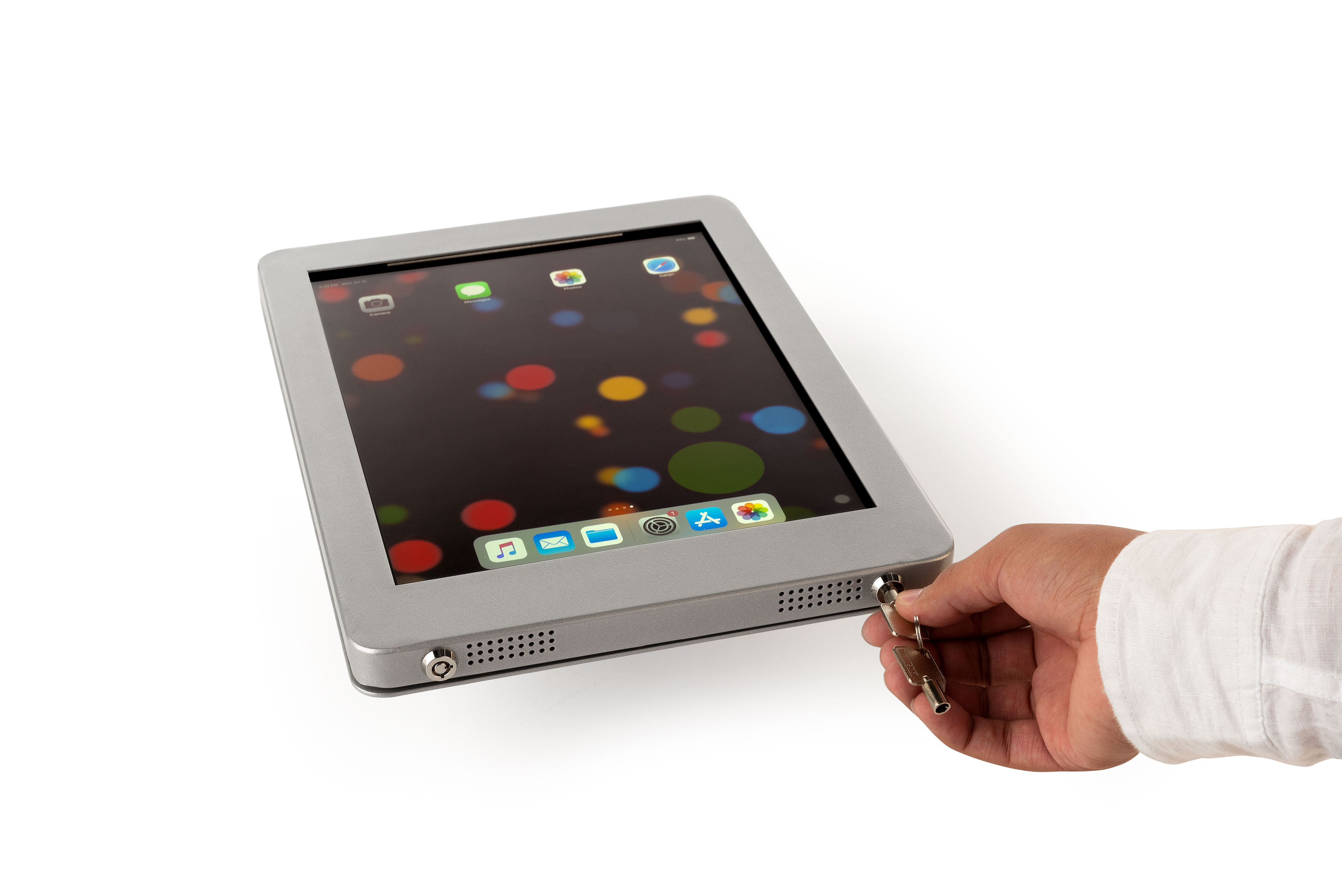 Secure iPad Wall Mount | Permanent Safe Hanging Tablet