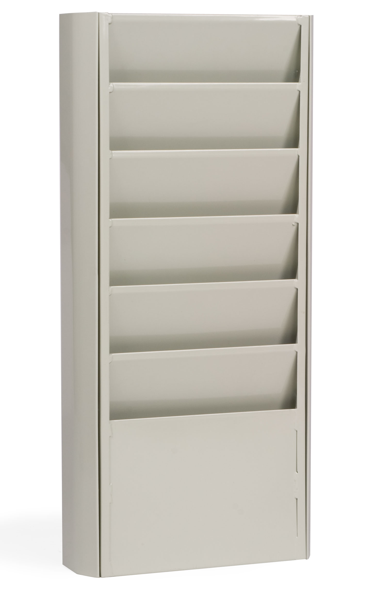 Magazine Cover Rack Magazine Rack | 6-Tiered Literature Holder for Magazines | Displays2Go