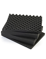 Replacement diced foam inserts for JTCS1916BK travel case