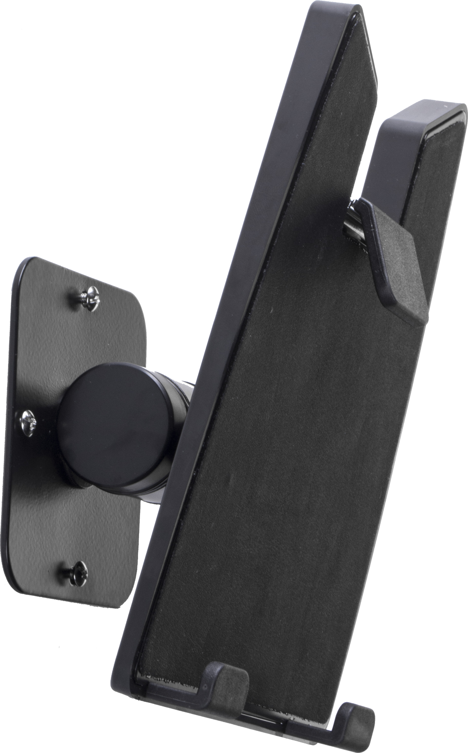 iPad Wall Mount w/ Optional Locking Kit, Tilting Enclosure - Black - Image 2