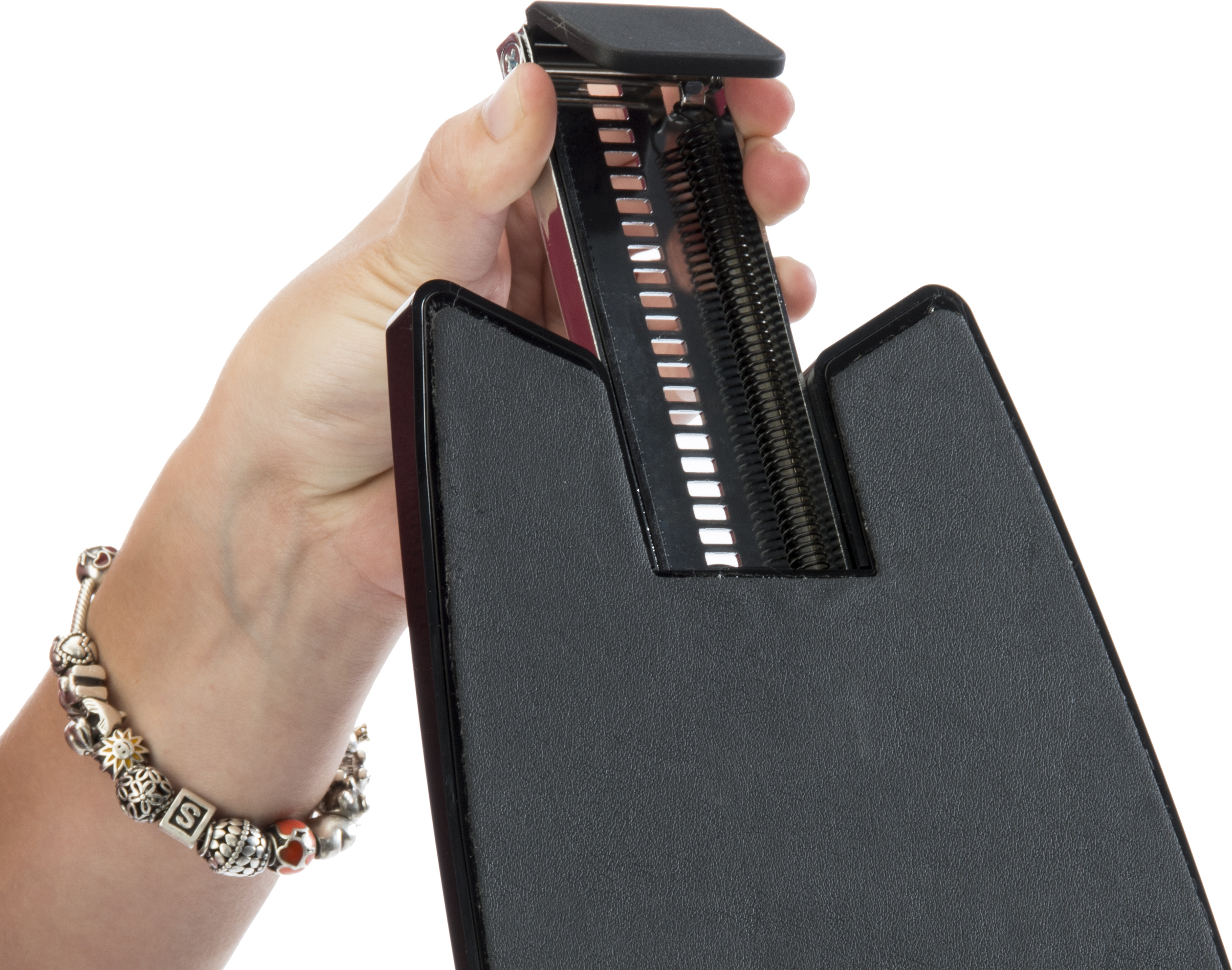 iPad Wall Mount w/ Optional Locking Kit, Tilting Enclosure - Black - Image 4
