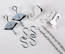 Chain suspension hardware kits