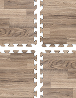 Trade show booth flooring with .5 inches thick