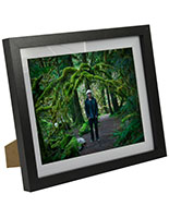8" x 10" Wood Picture Frames with Mat