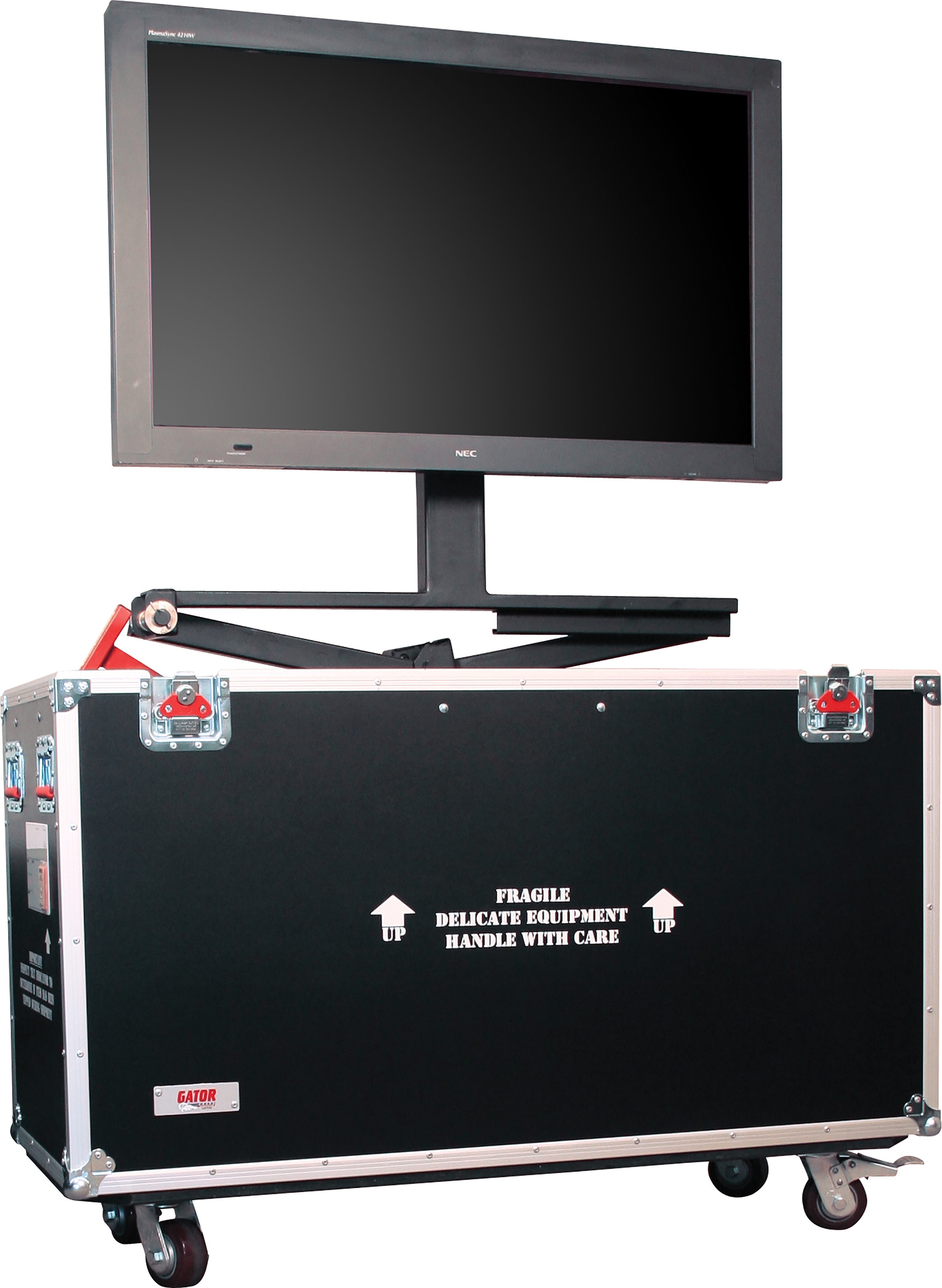 LCD Shipping Case | Hydraulic Lift w/ Universal Mounting Bracket ...
