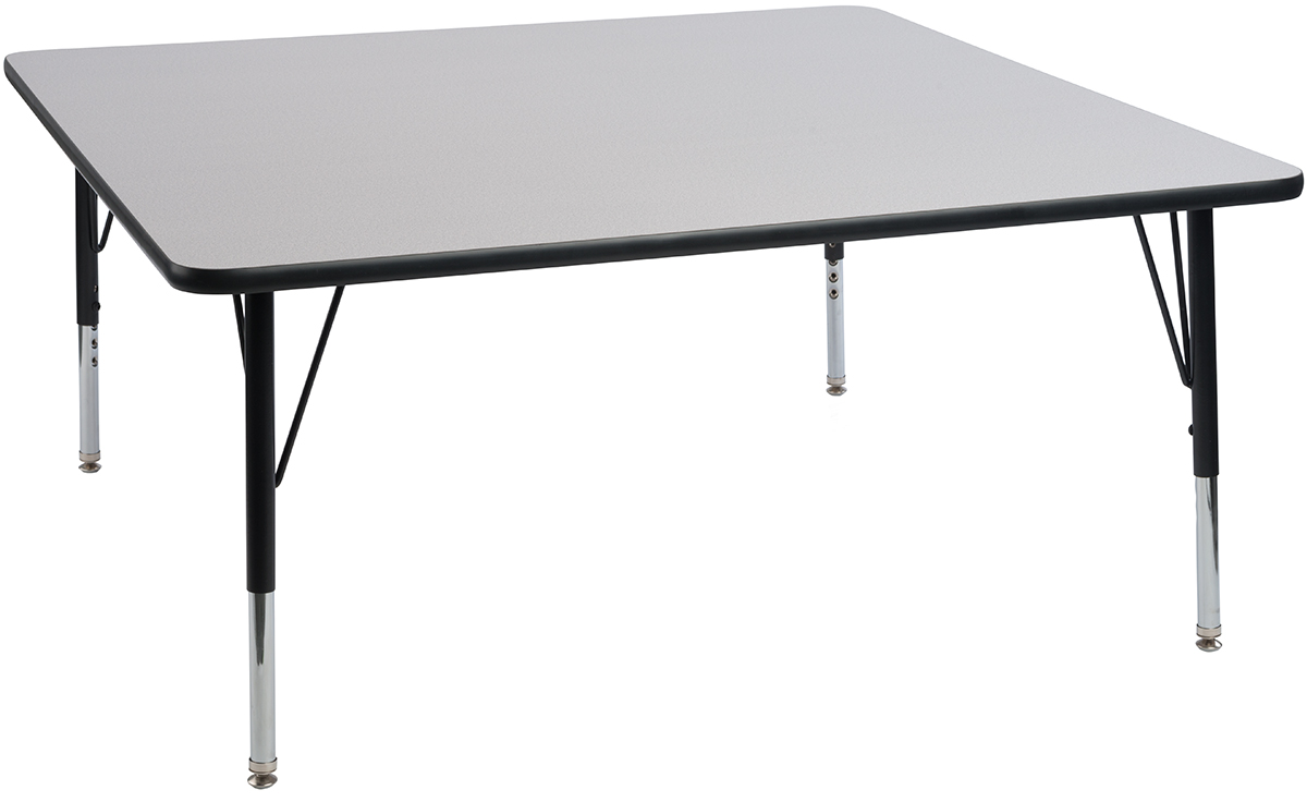 Square Activity Table | Swiveling Foot Levelers | Displays2Go