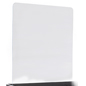 Vertical acrylic podium splash shield for LCKDPHS-series