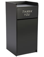 Thank You Trash Can Is Made Of MDF