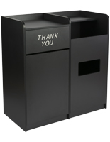 Food Court Trash Receptacles | Recycling Station