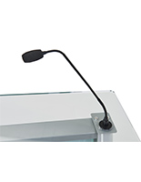 Gooseneck microphone for LDLECT podiums has three-pin cannon head connection