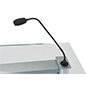 Gooseneck microphone for LDLECT podiums with windproof sponge head