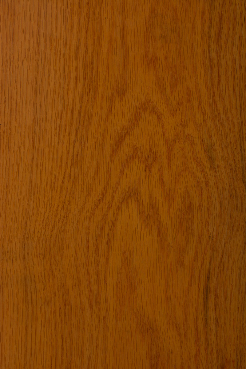 Wood & Acrylic Podium, Optional Cross & Plain Front Panel 46.5" Tall - Light Oak - Image 4