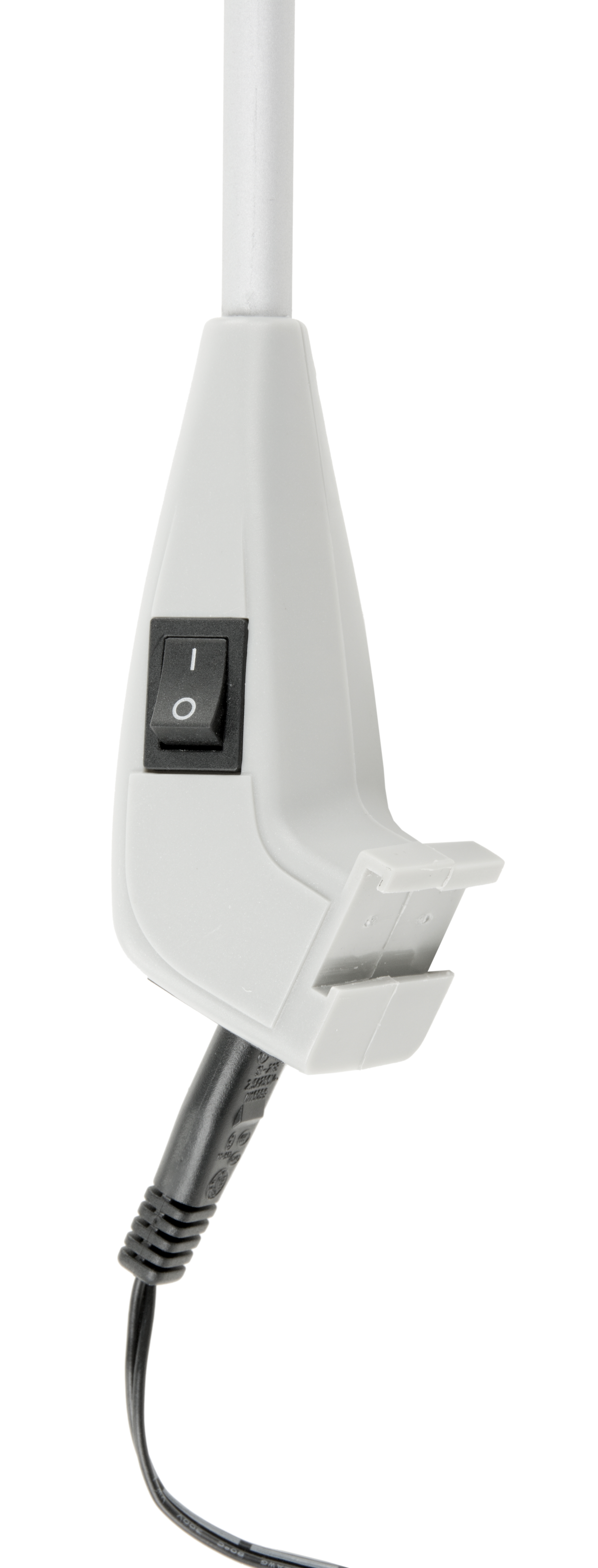 12 watt Display Spotlight with Adjustable Clamp-on Base for Trade Show Use - Silver - Image 2