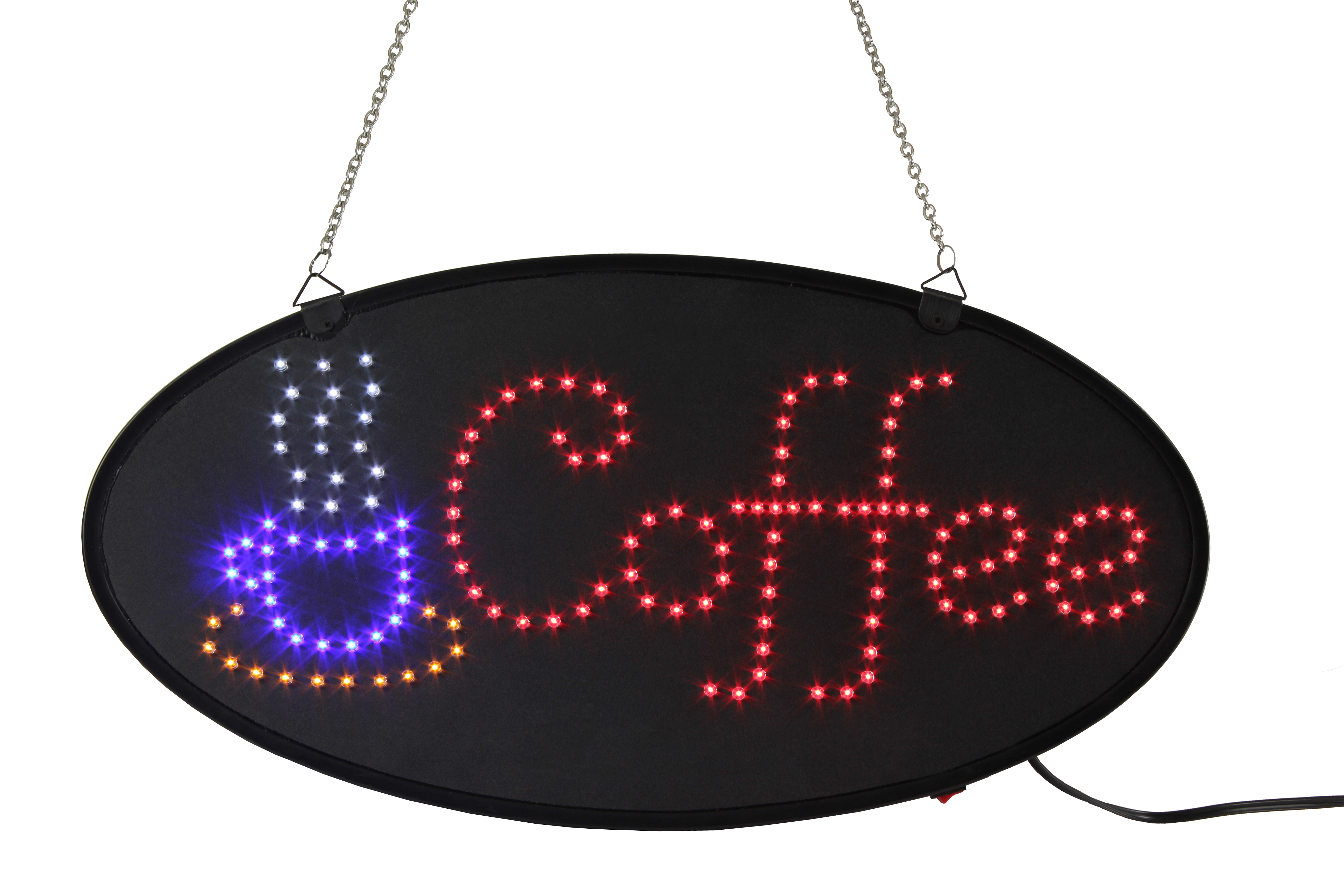 LED Message Sign For Coffee | Animated Coffee Cup Image | Displays2Go