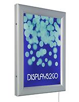 Outdoor light box sign for indoor or outdoor use 