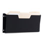 Legal Size Wall File has a Black Finish