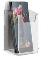 Single Pocket Wall Mounting Brochure Holder