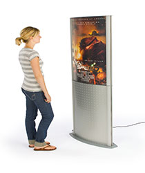 light box poster stands