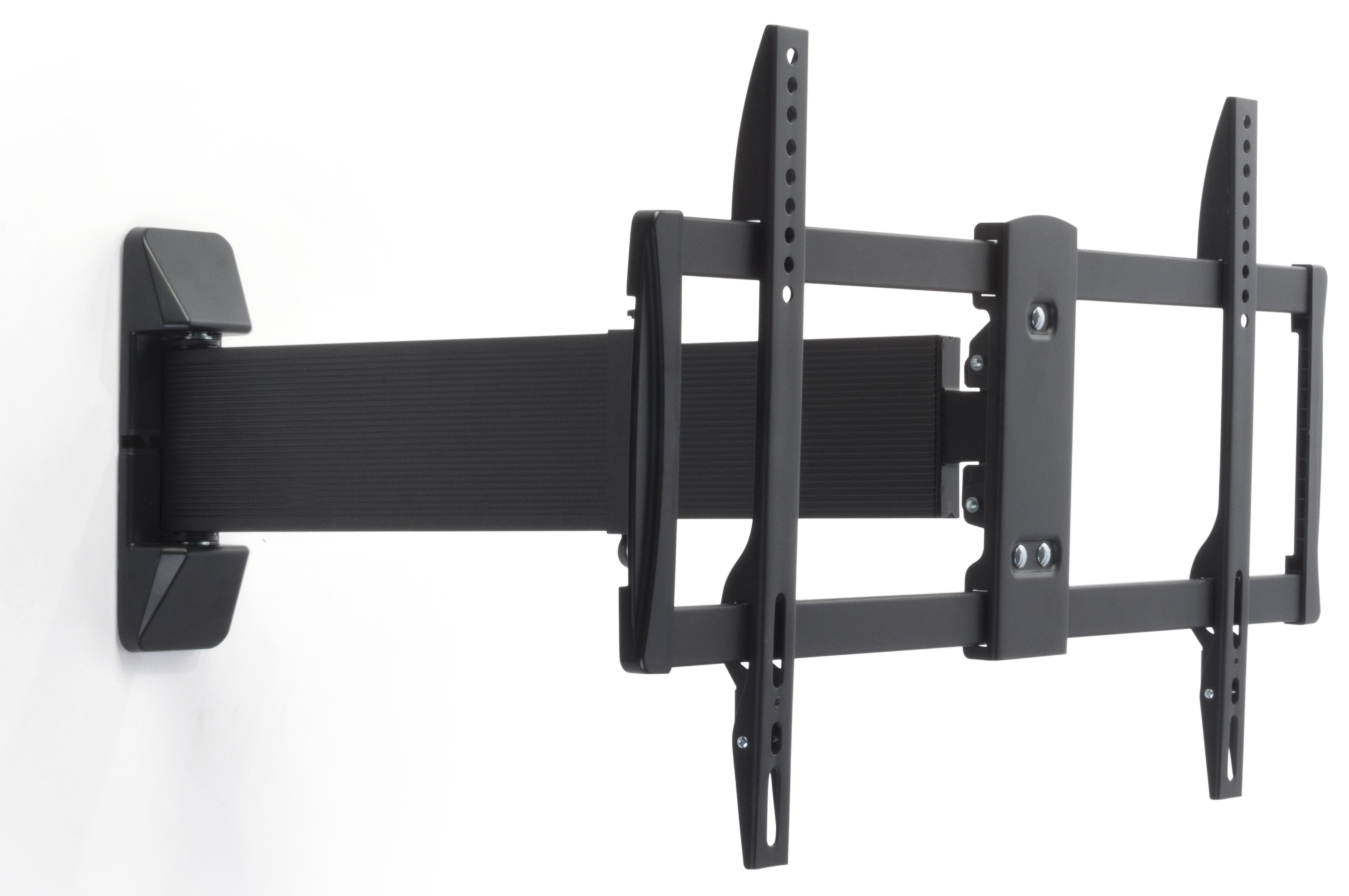 Curved TV Wall Mount with Articulating Arm, Fits Monitors 37 - 70", Tilting - Black - Image 4