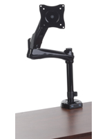 Desk mounting classroom monitor stand