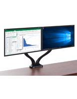 Dual Arm Monitor Mount for Offices