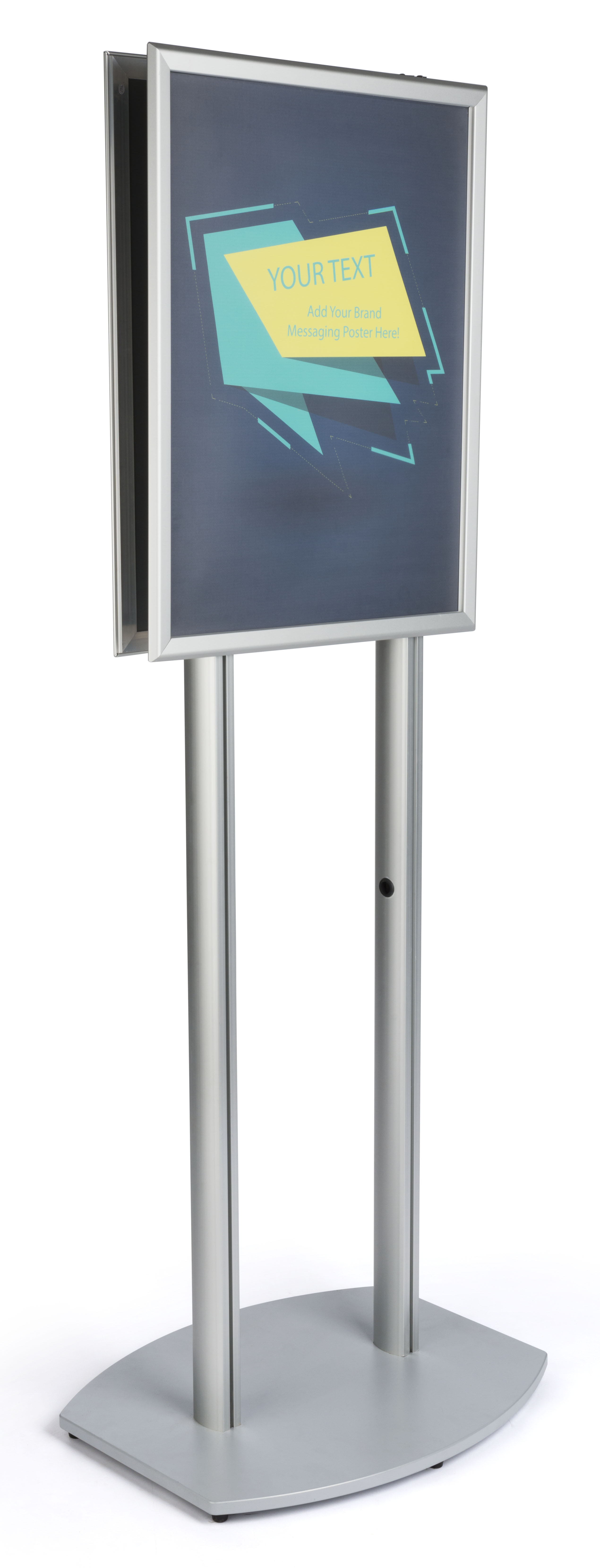 22x28 Twin Pole Poster Frame | Snap Open Design | Displays2Go