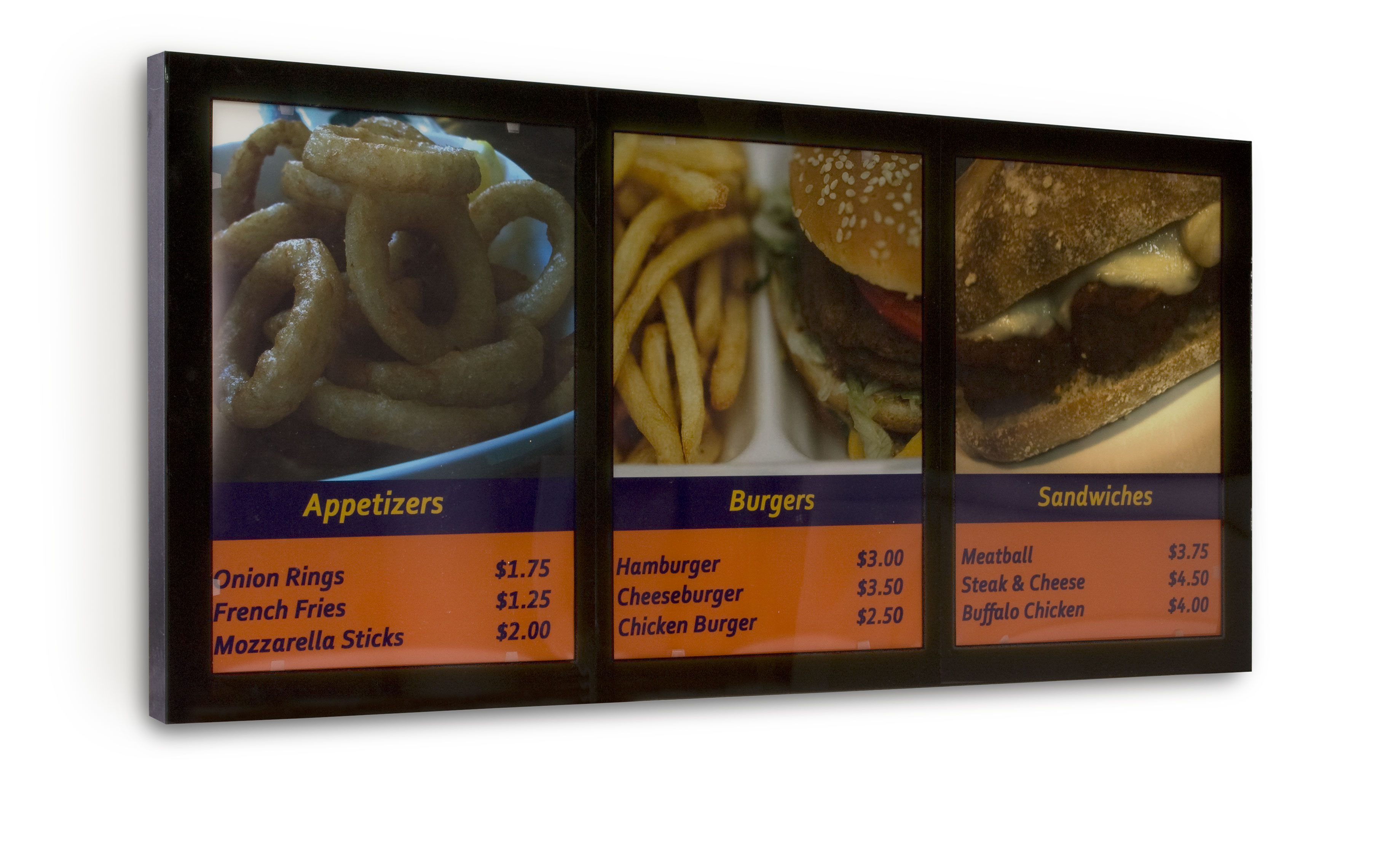 This Illuminated Menu Board Will Increase a Menu's Visibility! Menu ...
