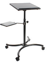 Classroom rolling laptop stand