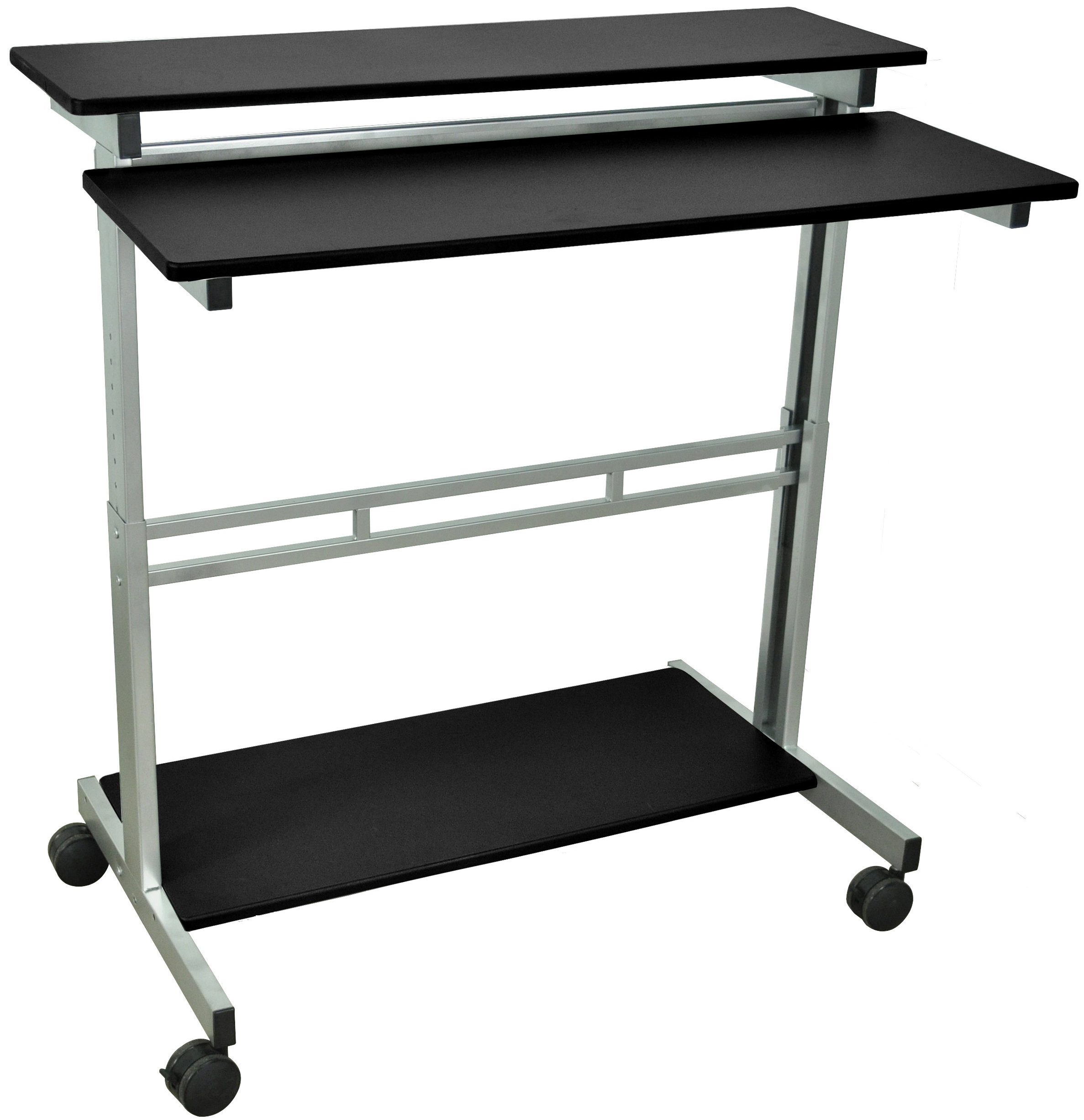 Height Adjustable Computer Desk | Sit or Stand | Displays2Go