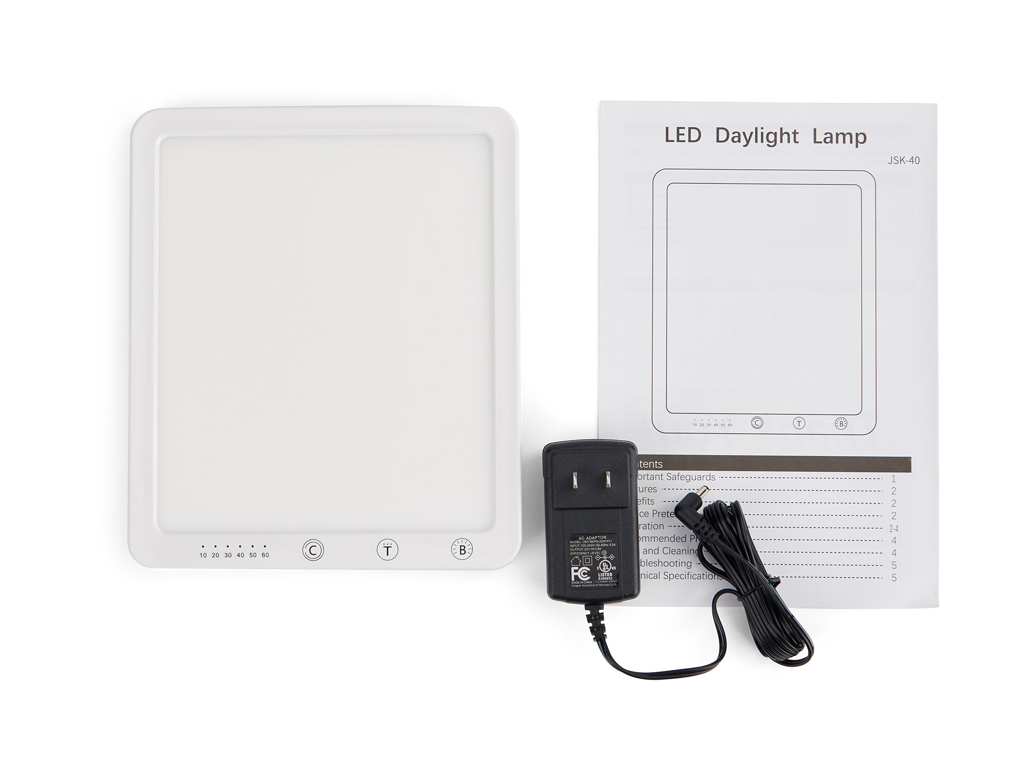 LED Light Therapy Box with 5.4