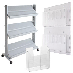 Magazine Racks | Single and Multi-Pocket Literature Holders