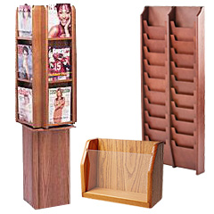 Magazine Racks  Single and Multi-Pocket Literature Holders