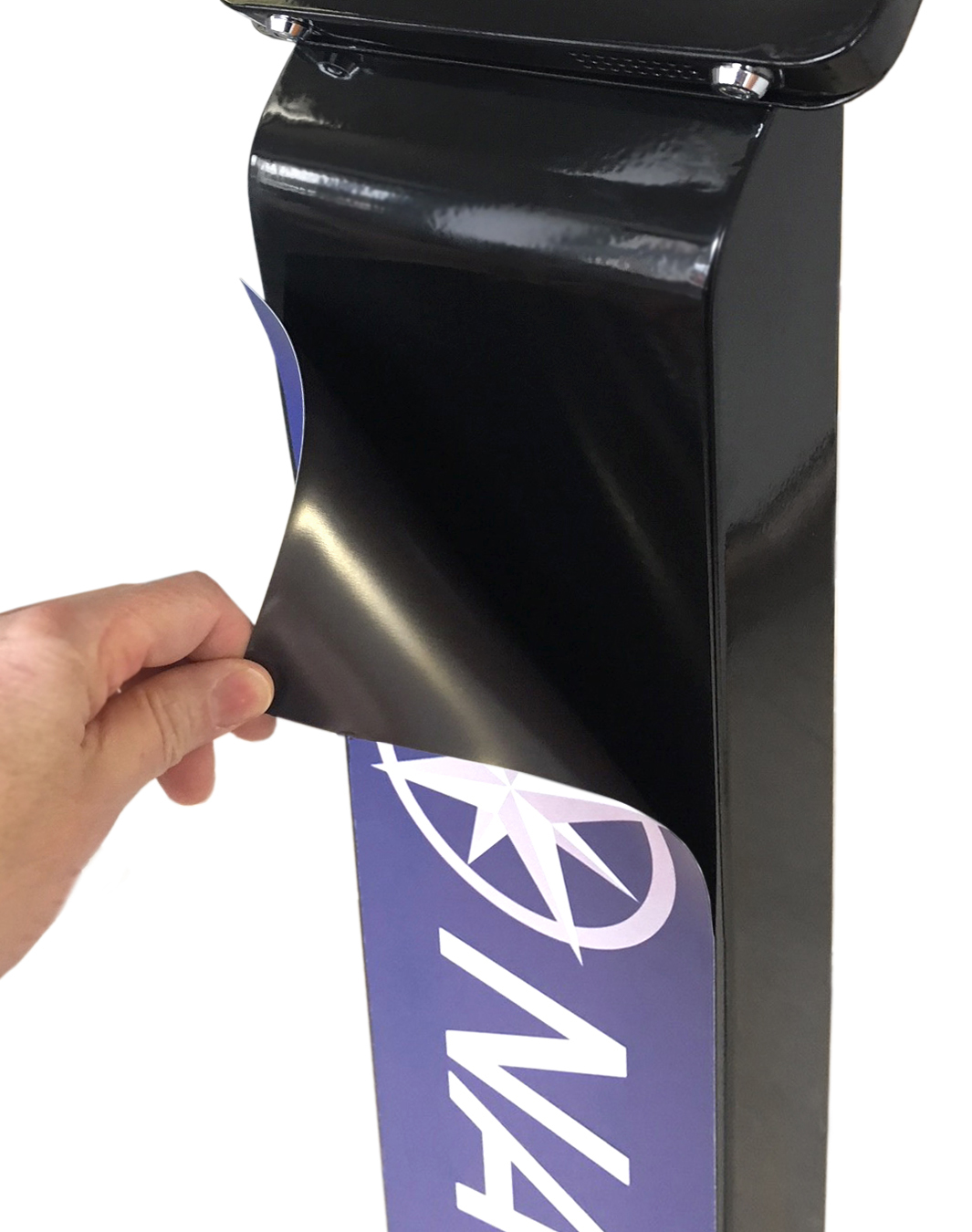Magnetic Custom Graphics Panel for Navigator Tablet Stands - Image 2
