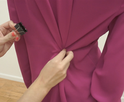 Binder Clips for Mannequin Styling