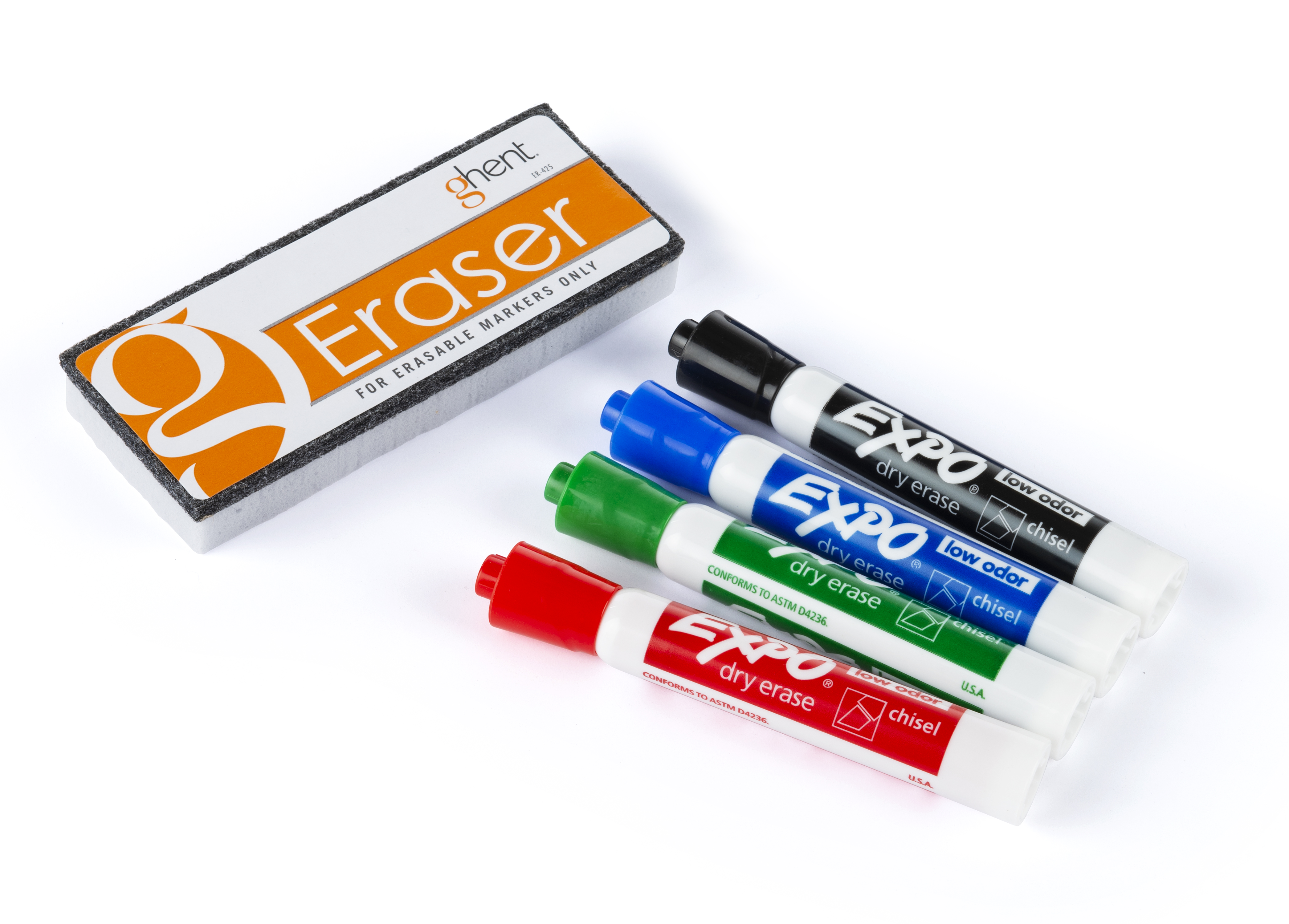 Whiteboard Dry Erase Marker Pens (Pack of 4) - Magiboards USA