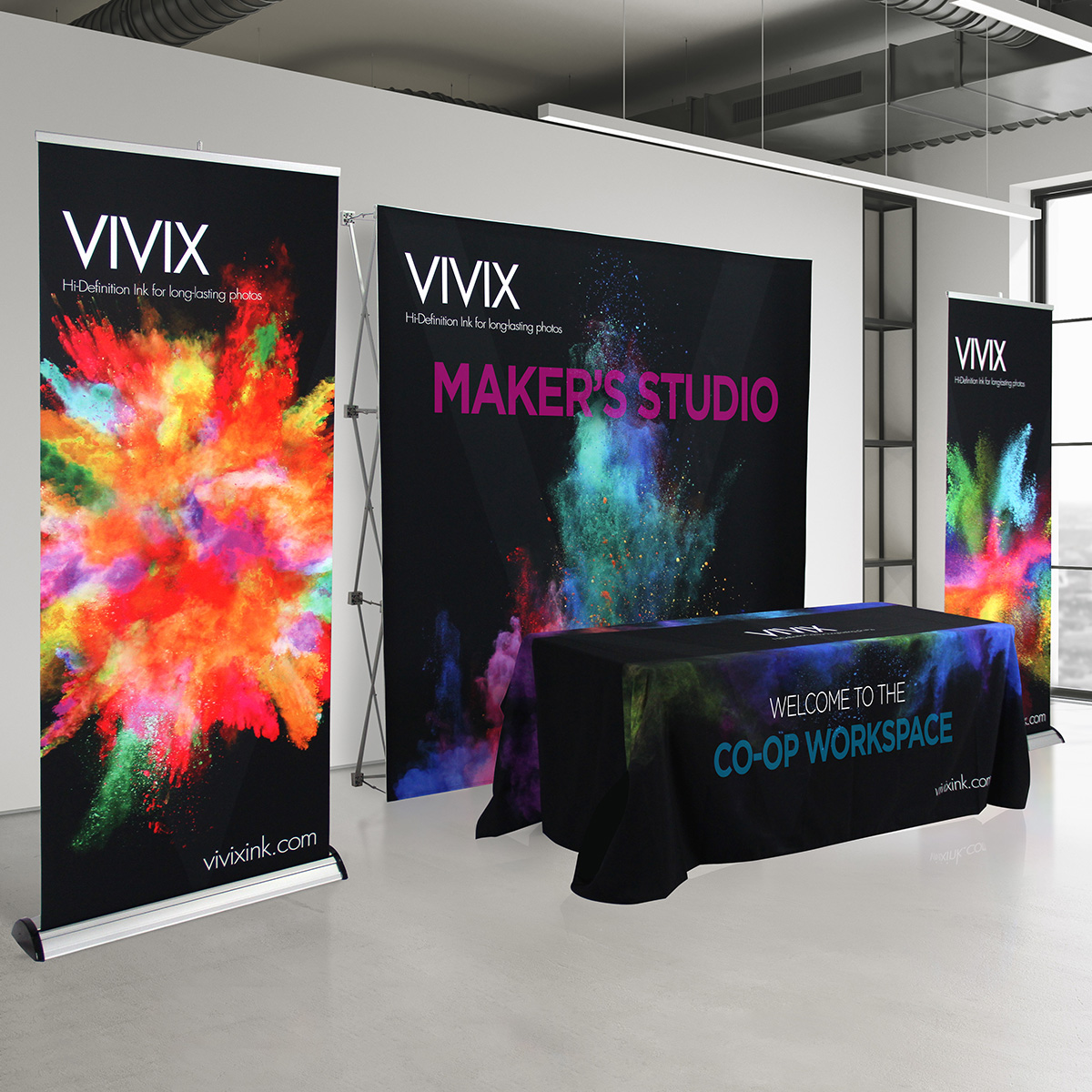 Trade Show Package Kit with Custom Graphics